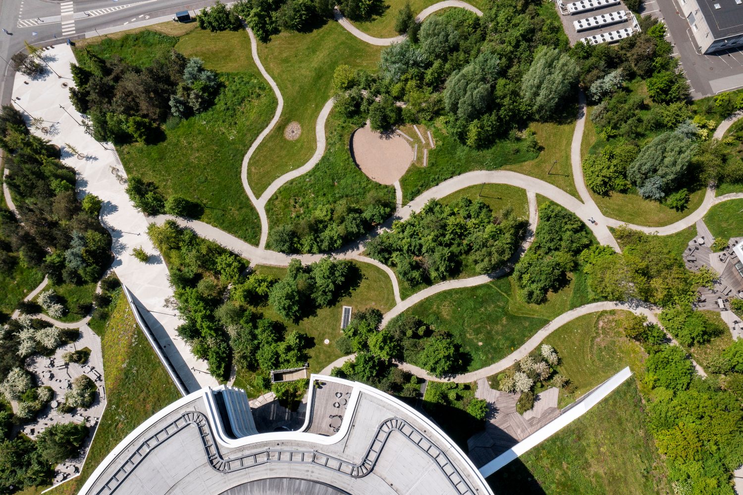 Image of Novo HQ from above